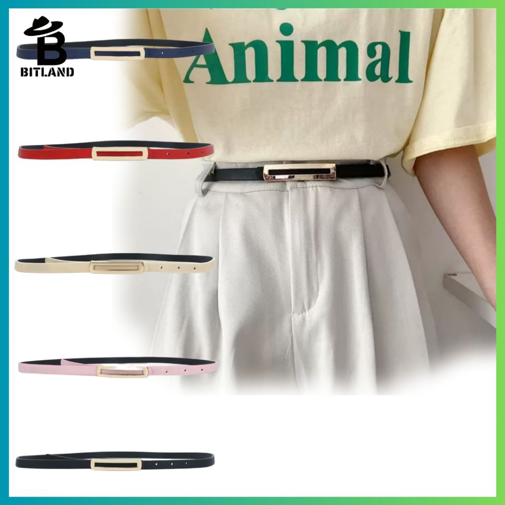 BITLAND Ikat Pinggang Wanita Fashion Belt Bahan Tali PRADA Mewah-666-PRADA