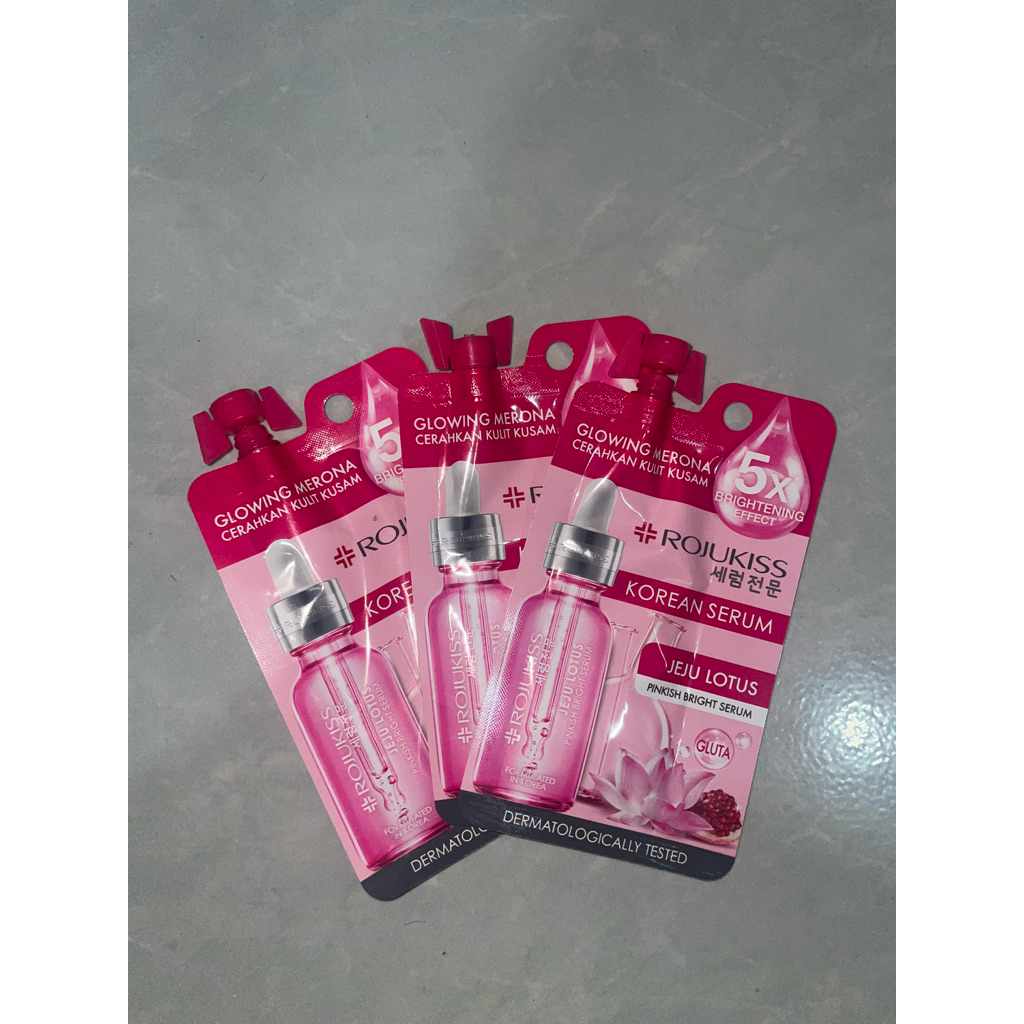 rojukiss jeju lotus brigth serum isi 3