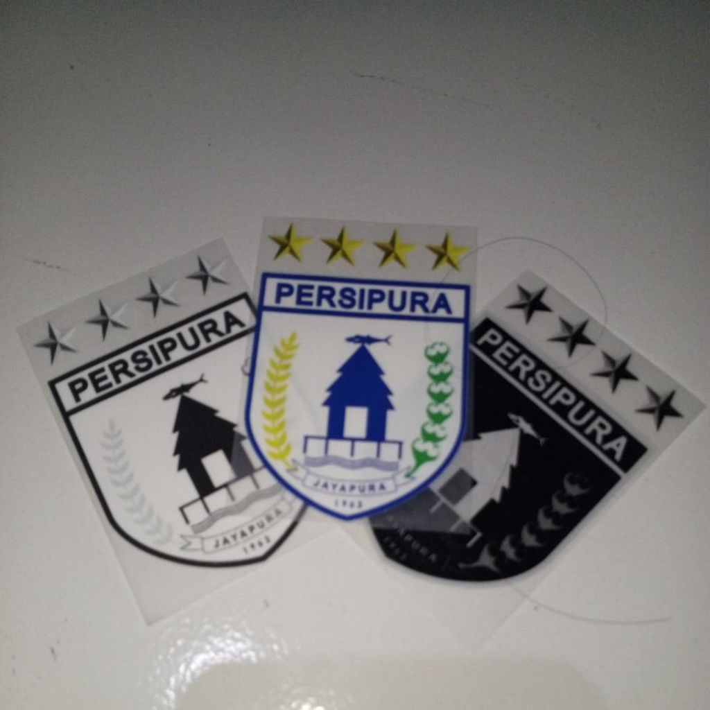 sablon setrika dtf Persipura jayapura