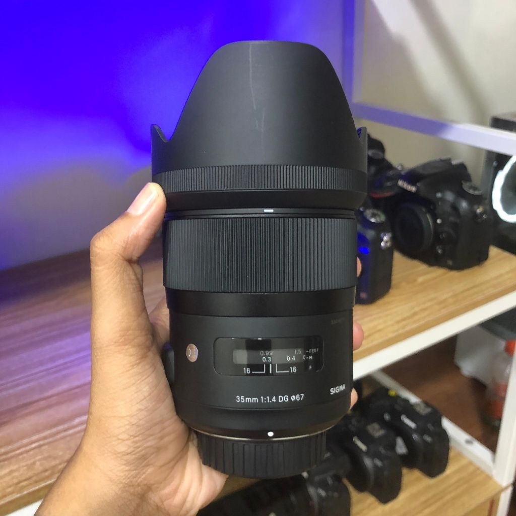 Lensa 35mm f1.4 sigma art Nikon