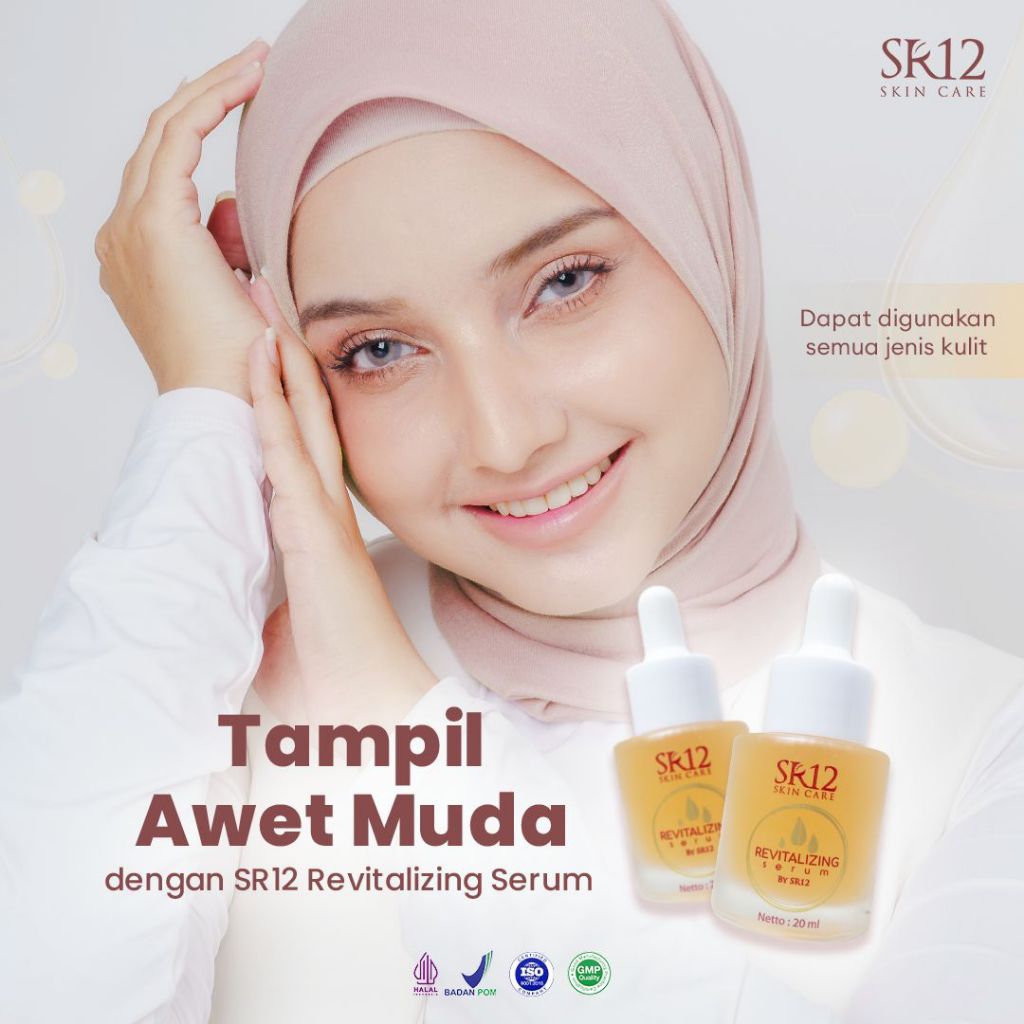 SERUM PENGHILANG BEKAS JERAWAT SERUM BOPENG SR12 PERAWATAN WAJAH REVITALIS