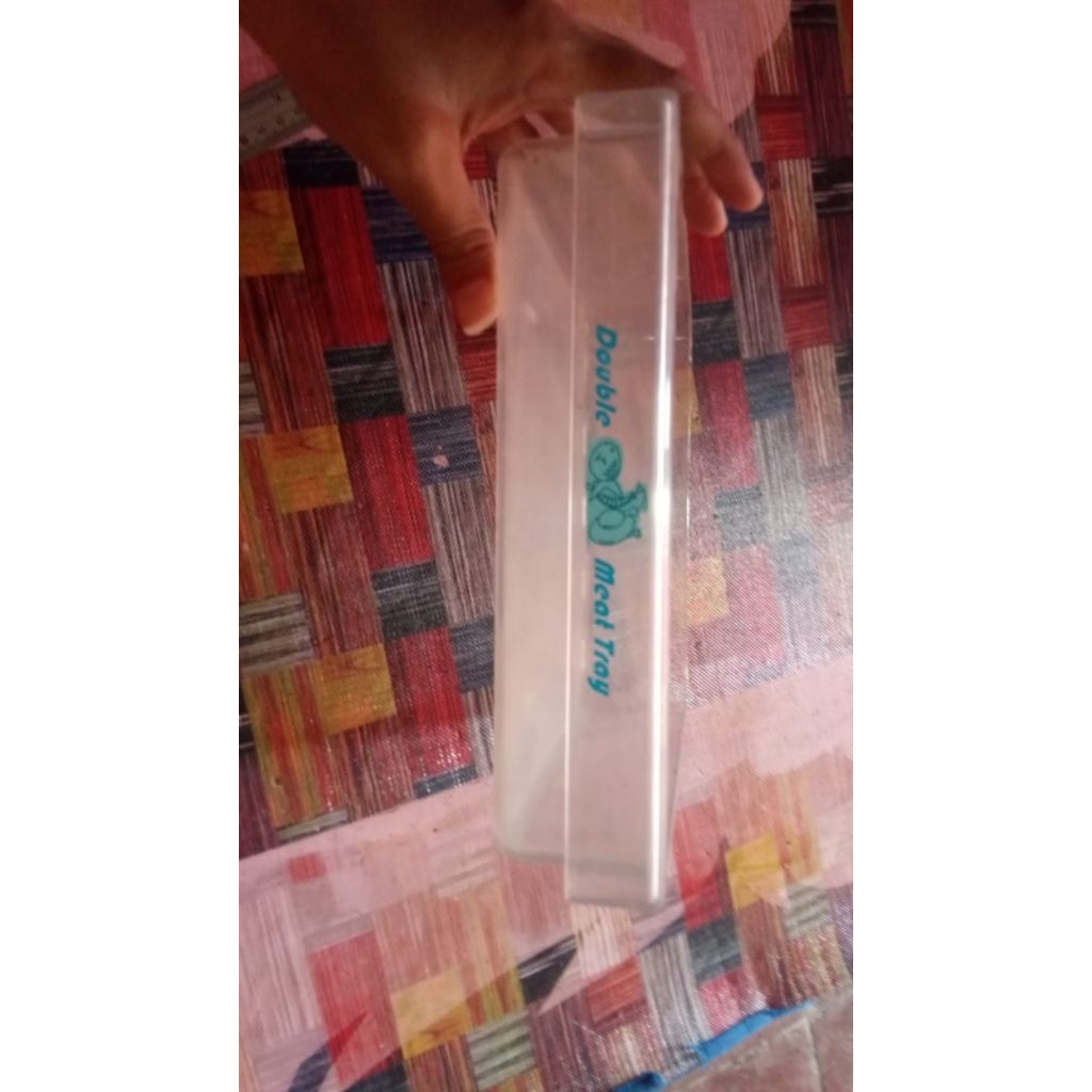 rak kulkas untuk daging sharp 2 pintu tipe lama ori second isi 2