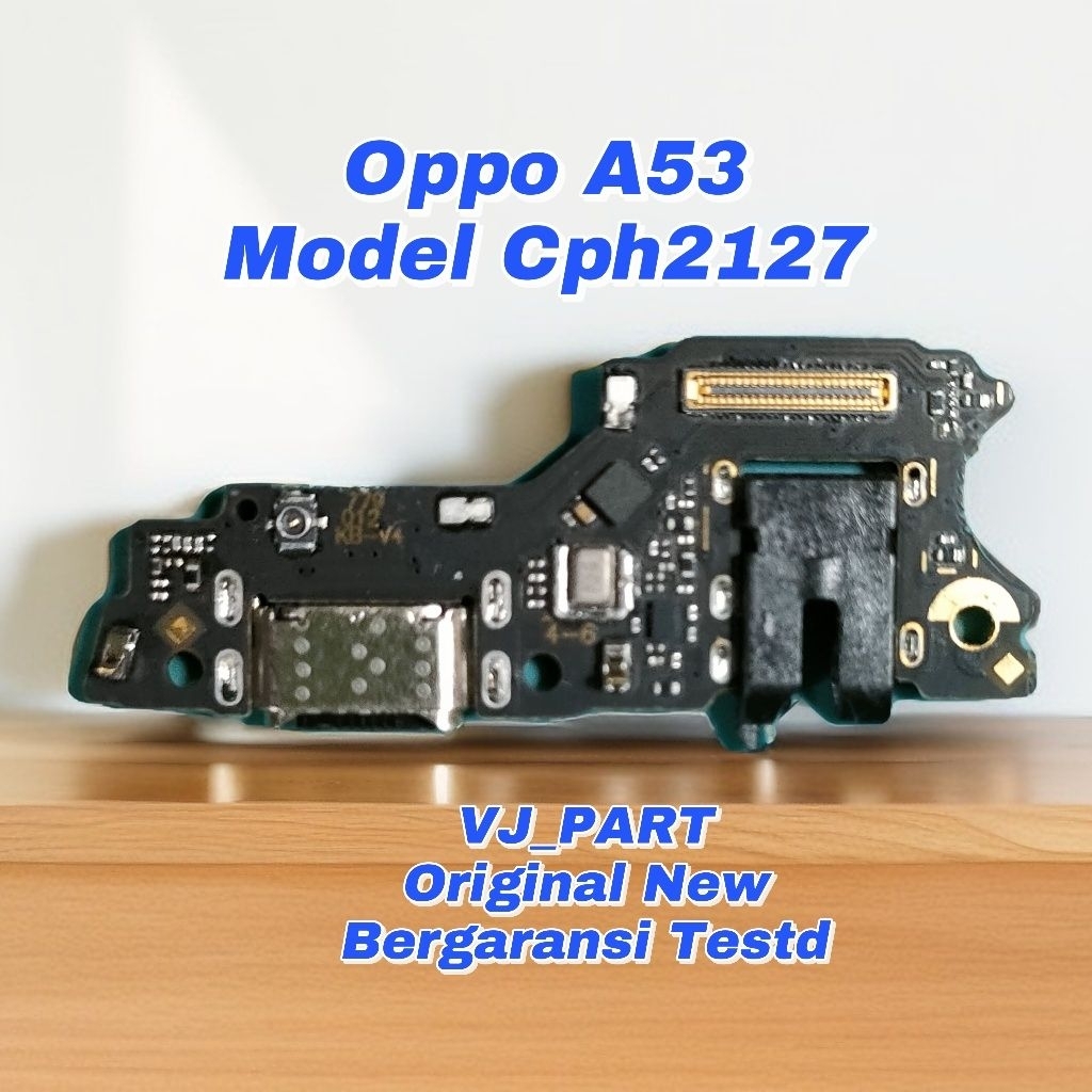 Konektor Cas Papan Pcb Konektor Cas Mic Oppo A53 Model Cph2127