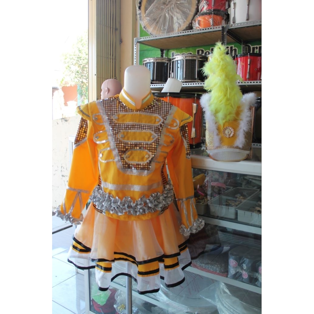 kostum mayor / kostum drumband /baju drumband