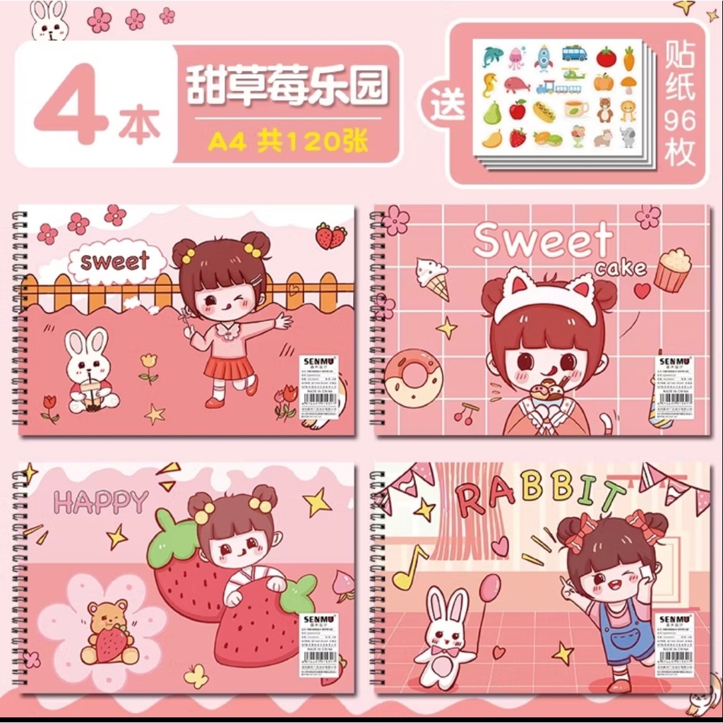 

buku gambar mewarnai anak karakter