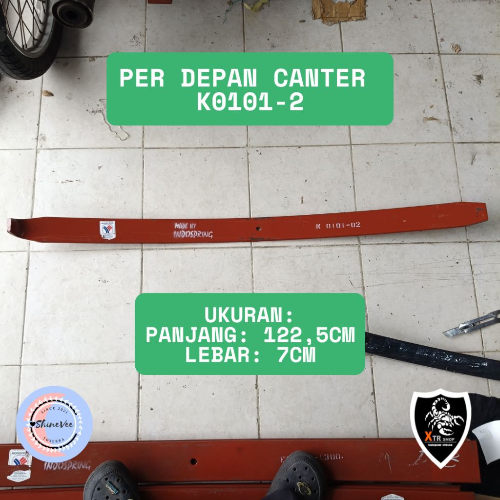 Per Depan canter No 2 / per Ps125 / per / per mitsubishi canter 125Ps k0101 - 2 / pir induk Coltdies