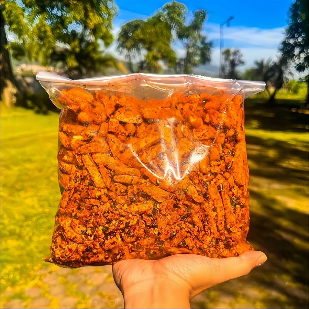 

basreng renyah gurih 1kg pedas daun jeruk
