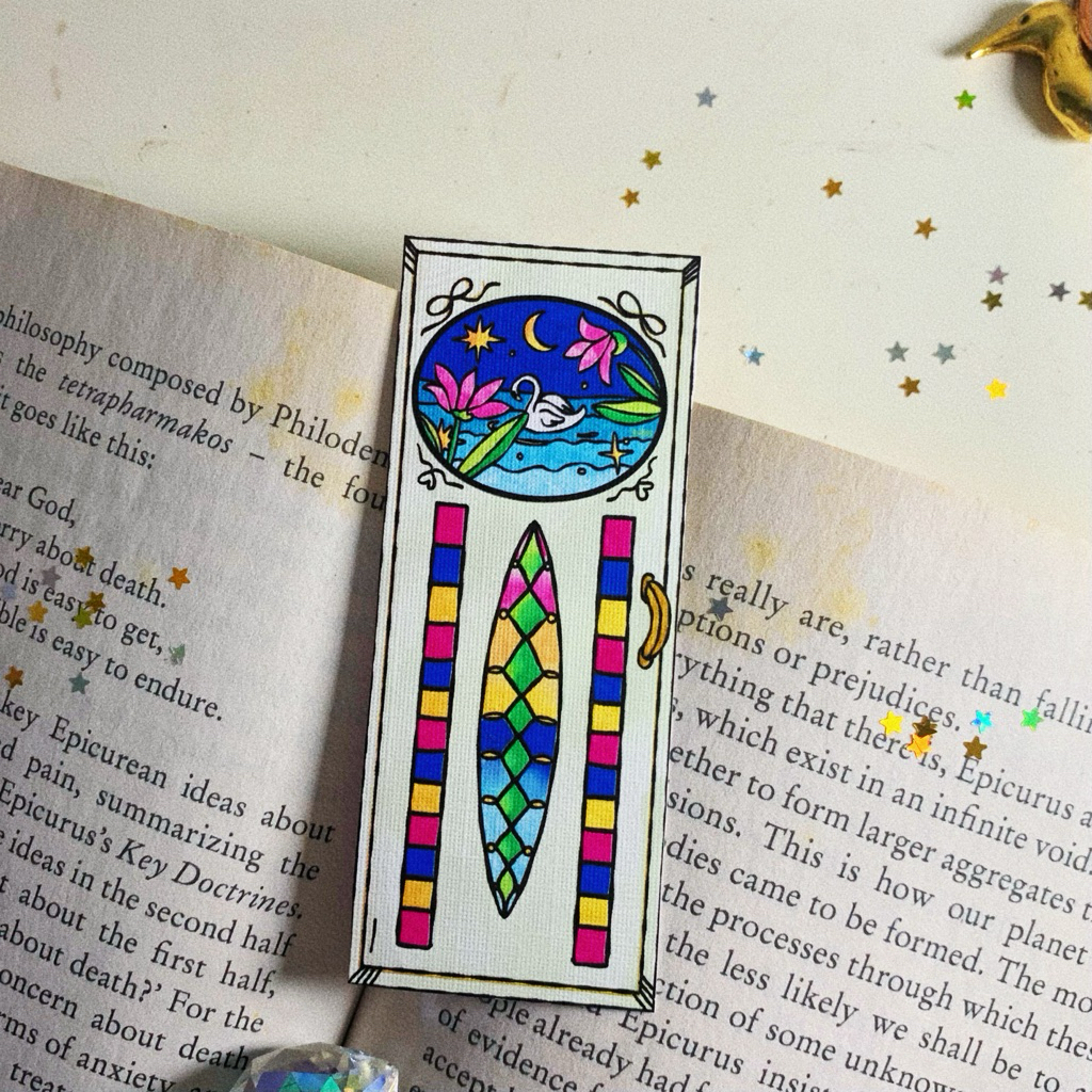 

Bookmark | Pembatas Buku "La Porte du Cygne" by Guyu