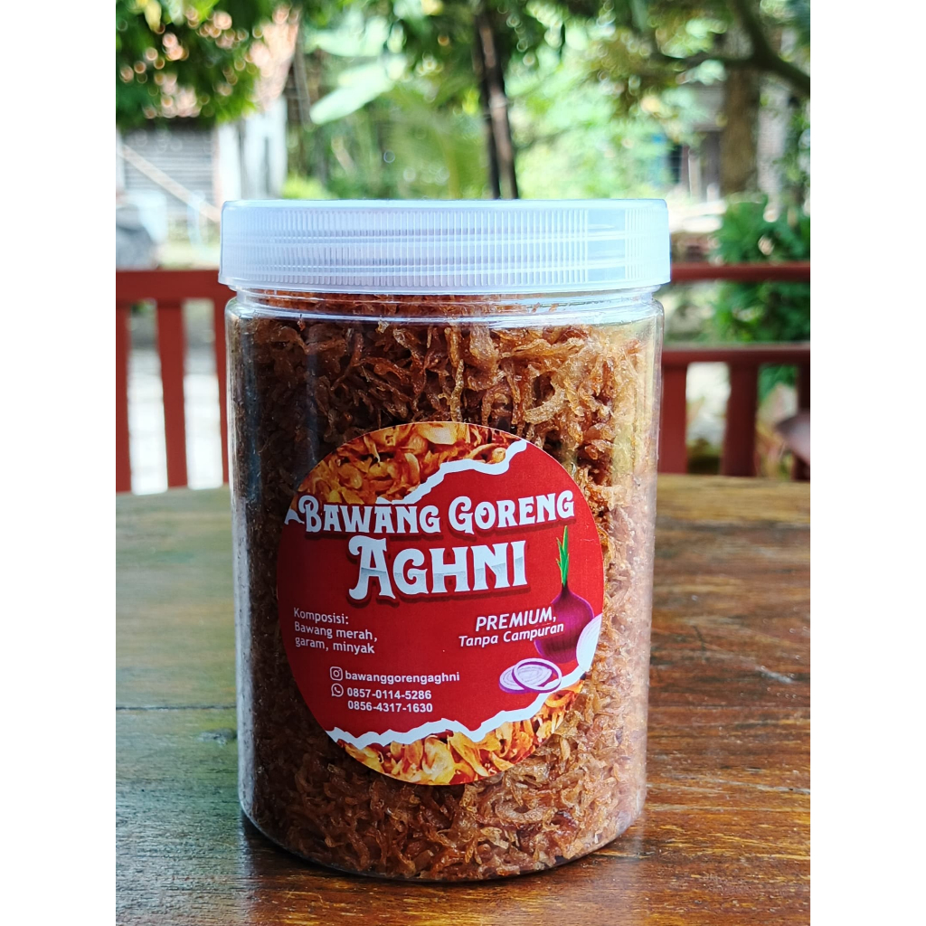 

Bawang Goreng Premium Tanpa Tepung Tanpa Campuran Jaminan 100% Kemasan 200gram