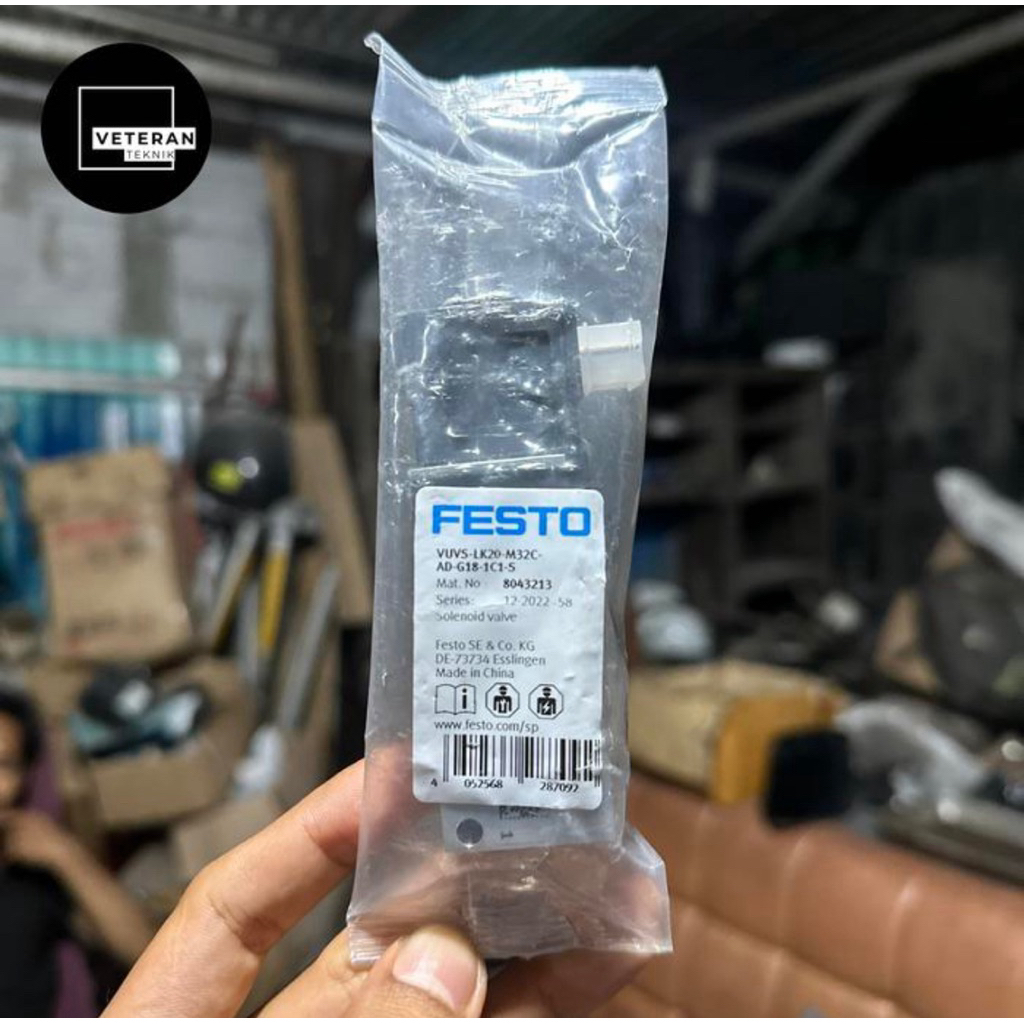 FESTO Solenoid Valve VUVS-LK20-M32C-AD-G18-1C1-S
