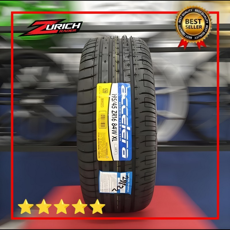 Ban Mobil 195 45 R16 Merek Accelera Phi-R Ukuran 195/45 R16 Tubles