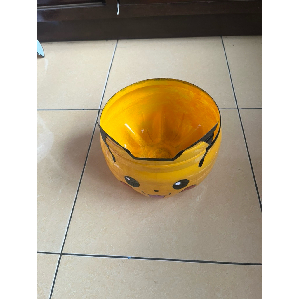 Liceriashop17 Pot Tanaman Lucu Dan Unik Katakter Pokemon Pikachu B