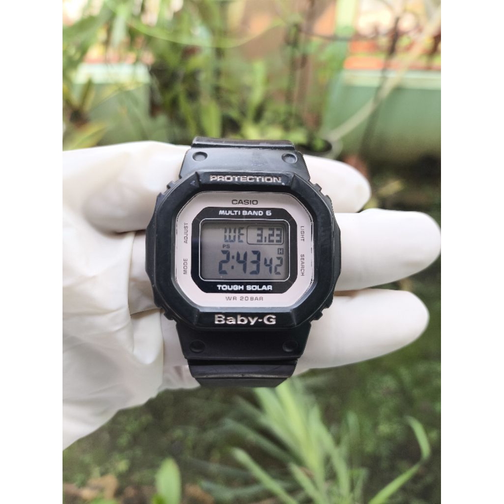 (Harga Net) Jam Tangan Casio Baby-G BGD-5000 All Original  Tough Solar (baterai belum saya cek, tapi