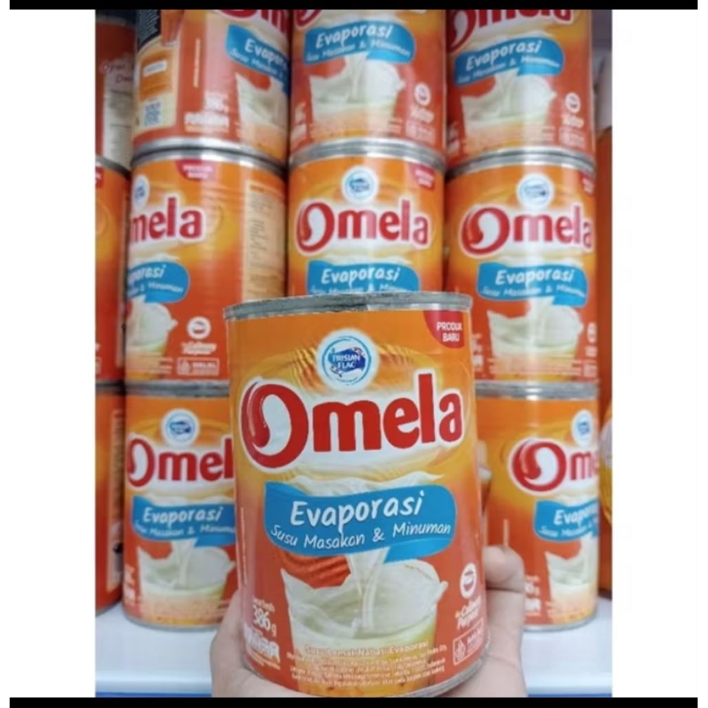

Susu Evaporasi Omela 386gr | Susu Evaporasi Omela Frisian flag 386gr | Omela Evaporasi 386gr