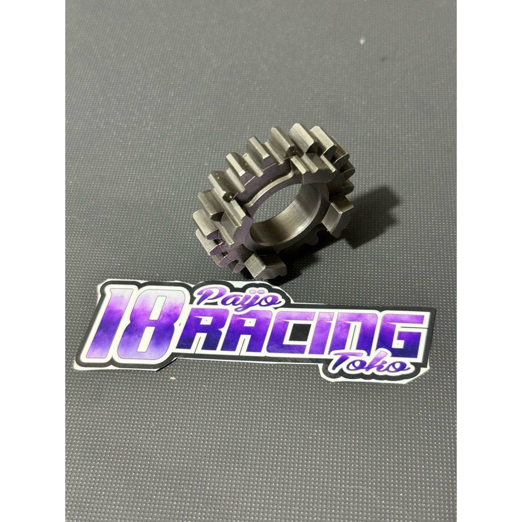 GIGI RASIO TRANMISI GIGI 3 RASIO MEGAPRO MATA 20 T LAWAN  STD 18RACING