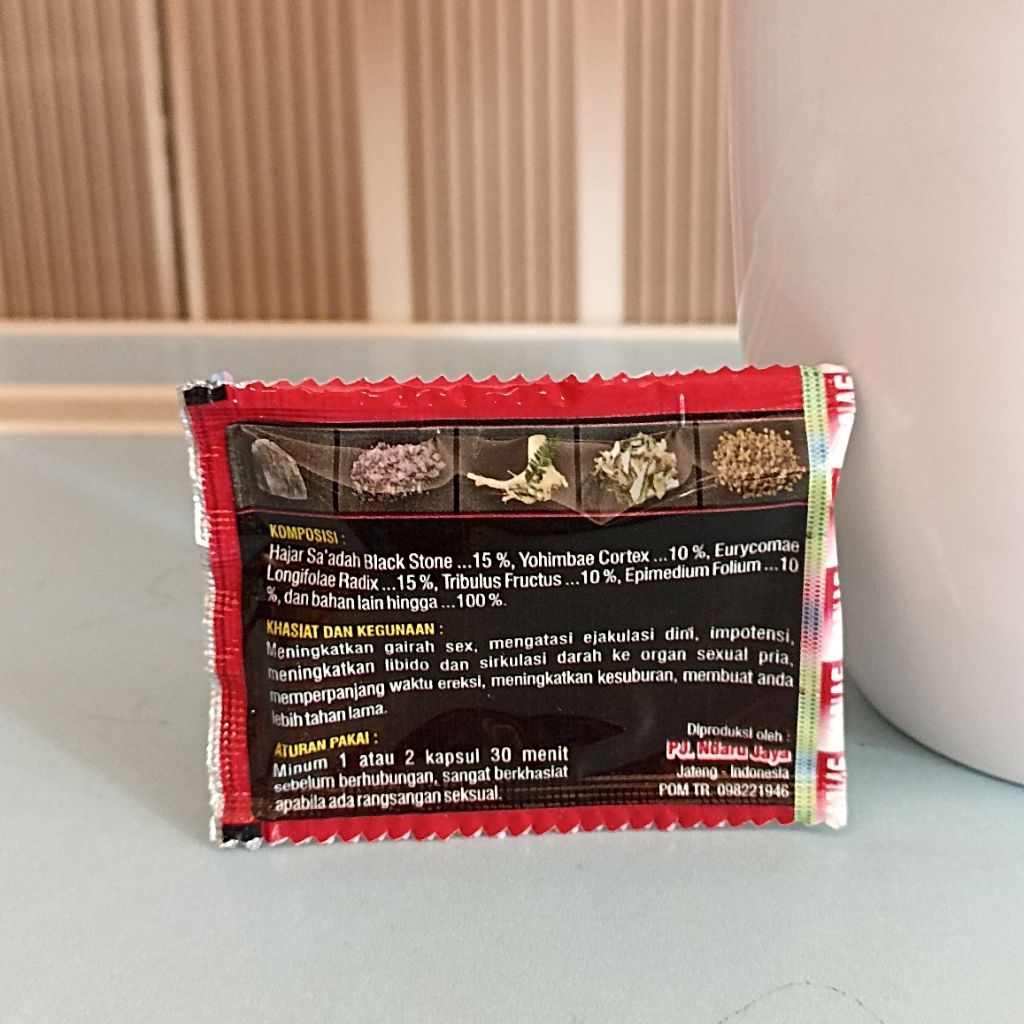 KAPSUL SULTAN X PLUS OBAT KUAT OBAT TAHAN LAMA OBAT EJAKULASI DINI (1 Sachet)