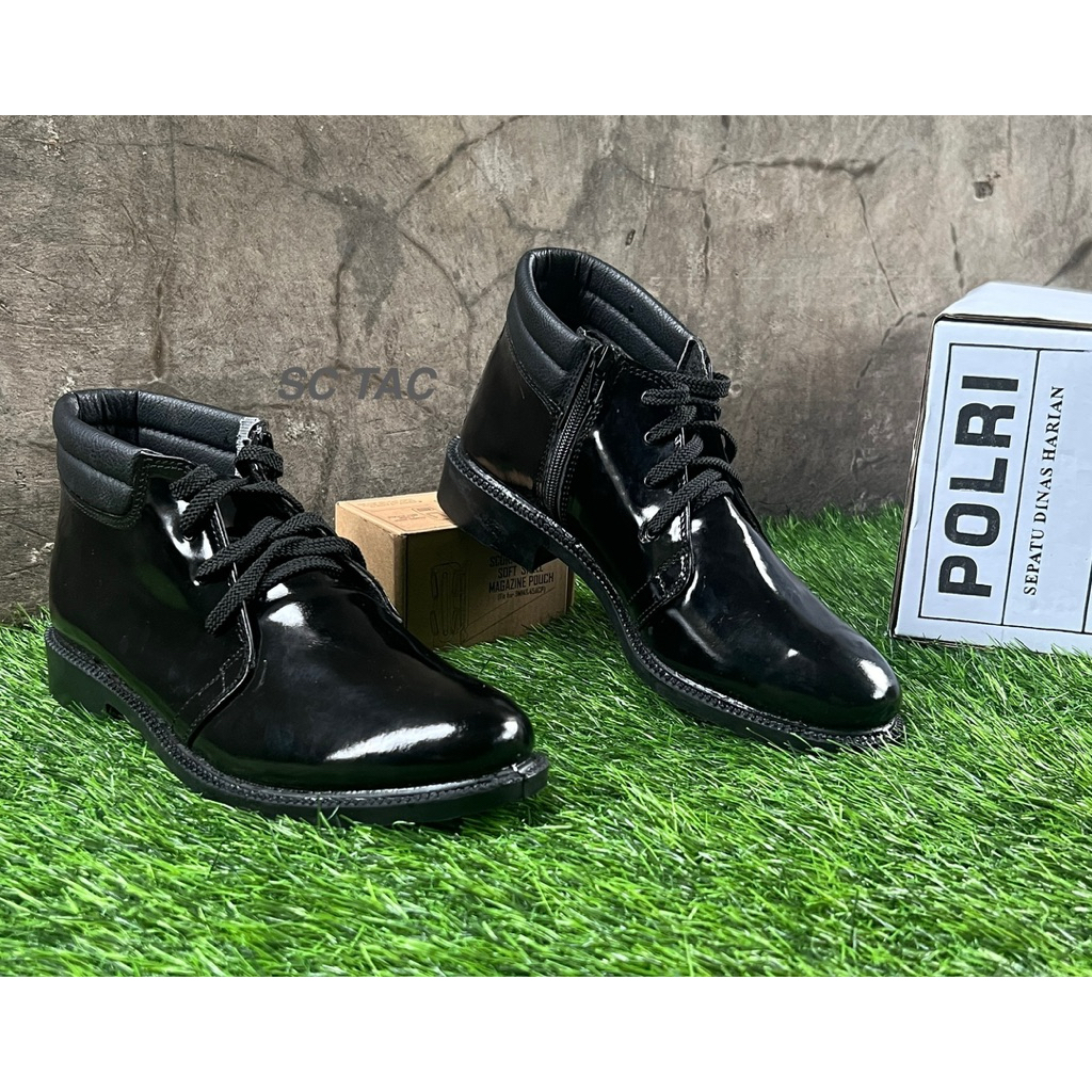 Sepatu PDH POLRI/Sepatu PANTOFEL POLRI/Sepatu PDH PRIA