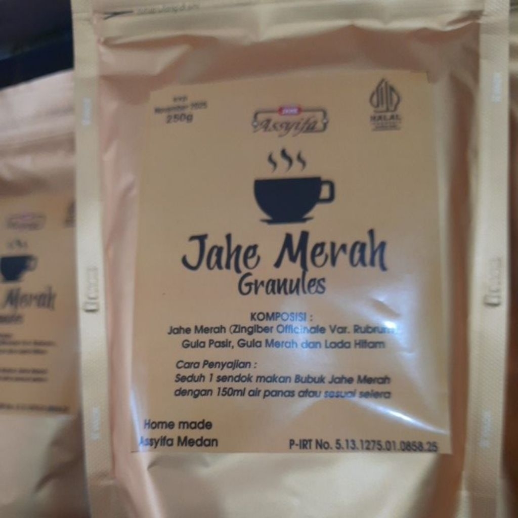

Jahe Merah Assyifa 250 gr