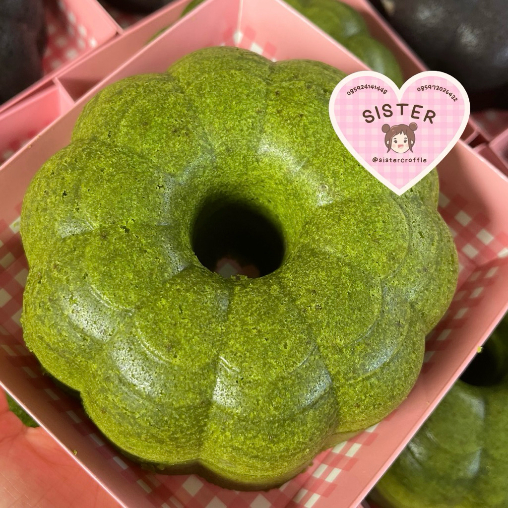 

Bolu Matcha Melt Cheese Keju Lumer PRE ORDER 3 HARI