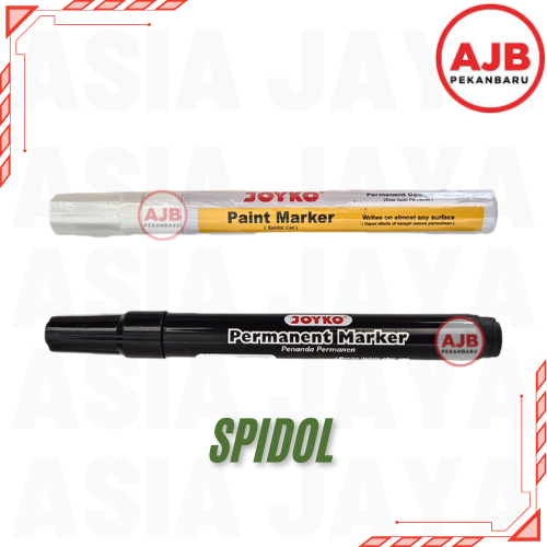 

(/PCS) SPIDOL HITAM SPIDOL PUTIH PERMANENT PAINT MAKER SPIDOL CAT PENANDA