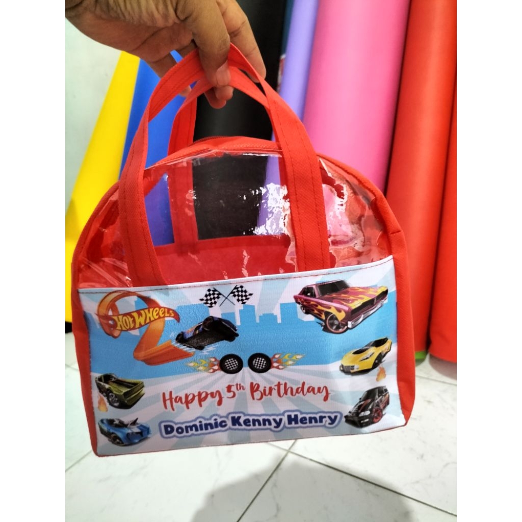 

Tas ultah mika / Goodie bag acara ulang tahun / Tas souvenir ulang tahun