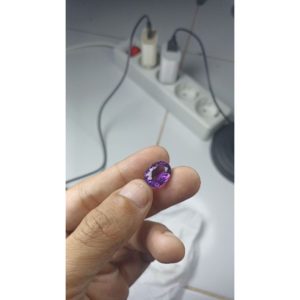 kecubung amethyst bungur cutting custom natural