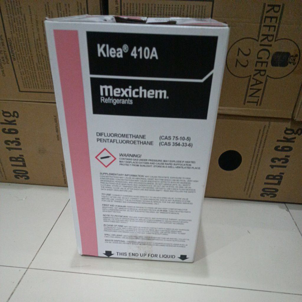 Ay00 Freon Klea R410A MEXICHEM Kwalitas Isi 11.3 Kilo