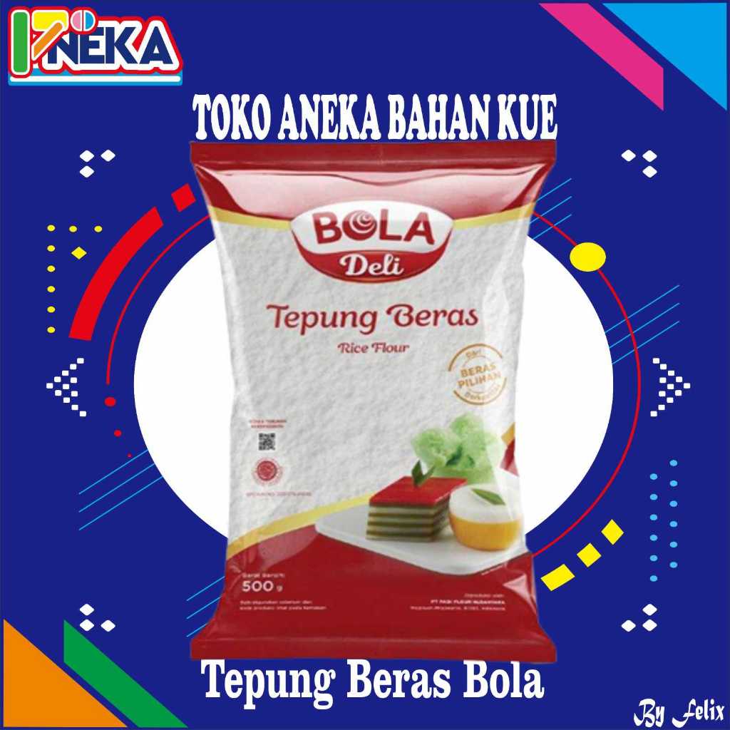 

Tepung Beras Cap Bola 500gr From Thailand