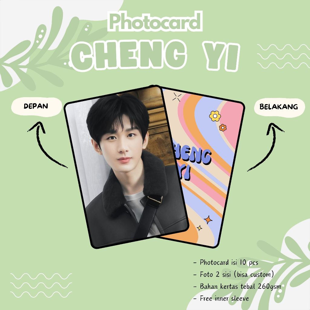 (10 PCS) PHOTOCARDS CHENG YI