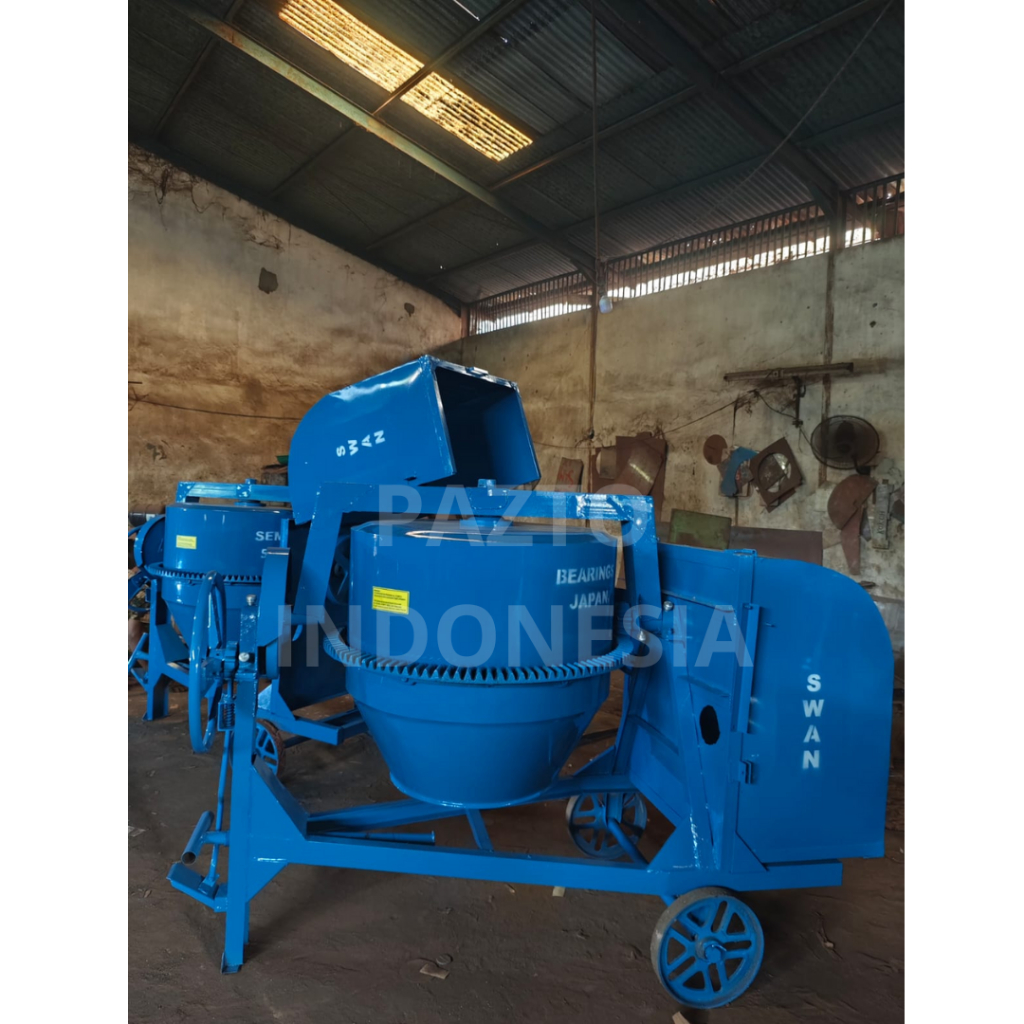 SWAN MESIN MOLEN 500 LITER BEARING JAPAN + DIESEL 8 PK TERBAIK