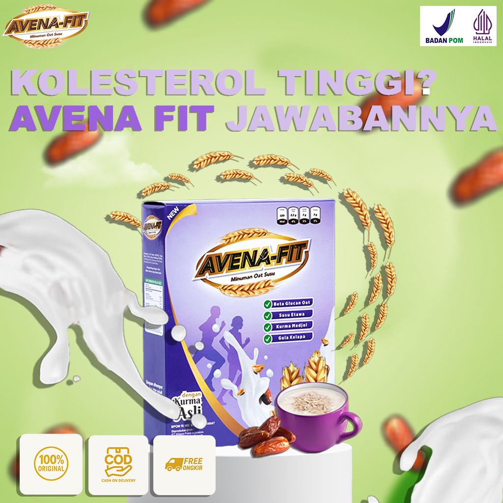 

PROMO Avena Fit Special Price - Sereal Oat Lebih Efektif Bantu Turunkan Kolesterol dan Gula Darah Tinggi