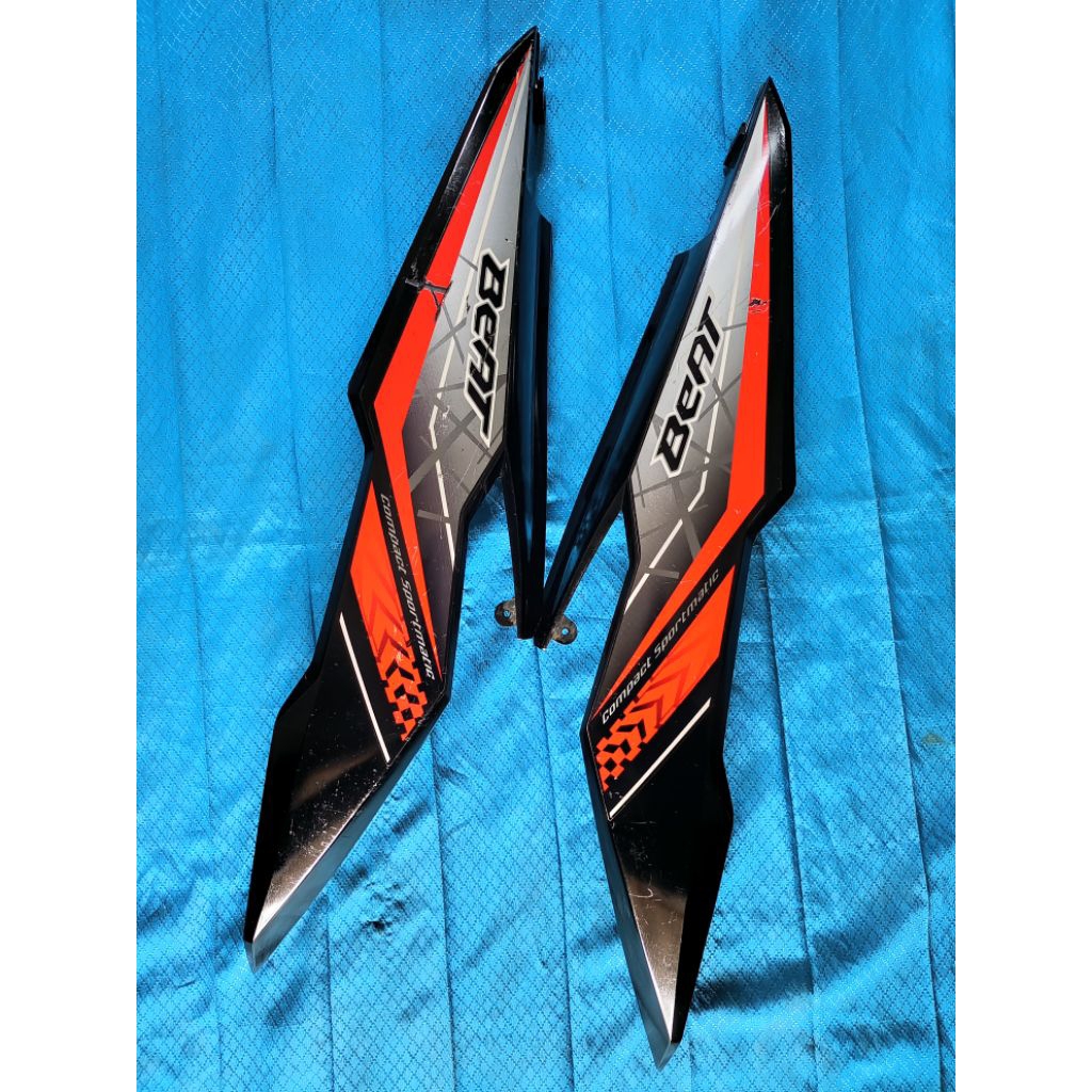 bodi belakang beat fi 2017 2019 original hitam / bodi belakang beat new 2017-2019 original