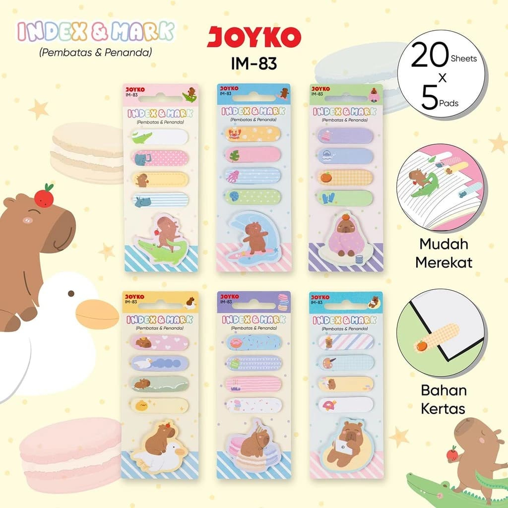 

JOYKO Index Mark Penanda Pembatas IM-83 Kertas