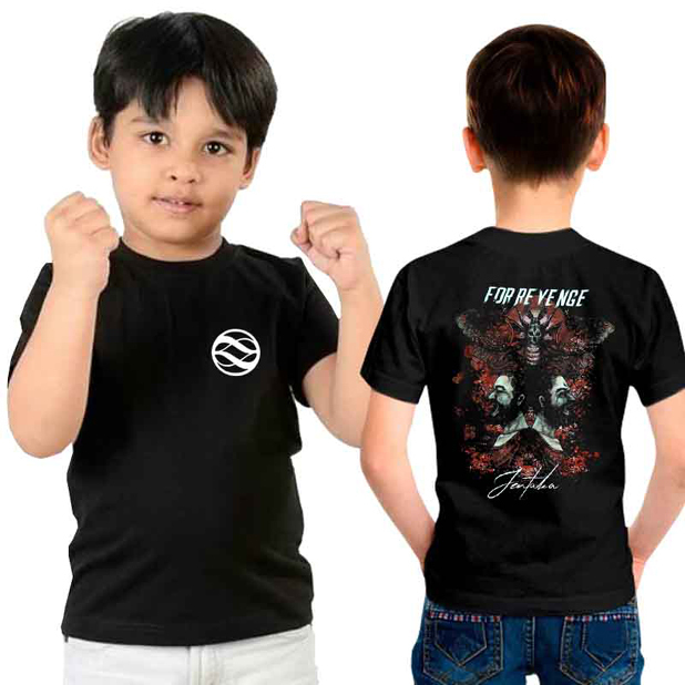 Kaos For Revenge Jentaka Tshirt Anak Umur 2 s/d 12 Tahun