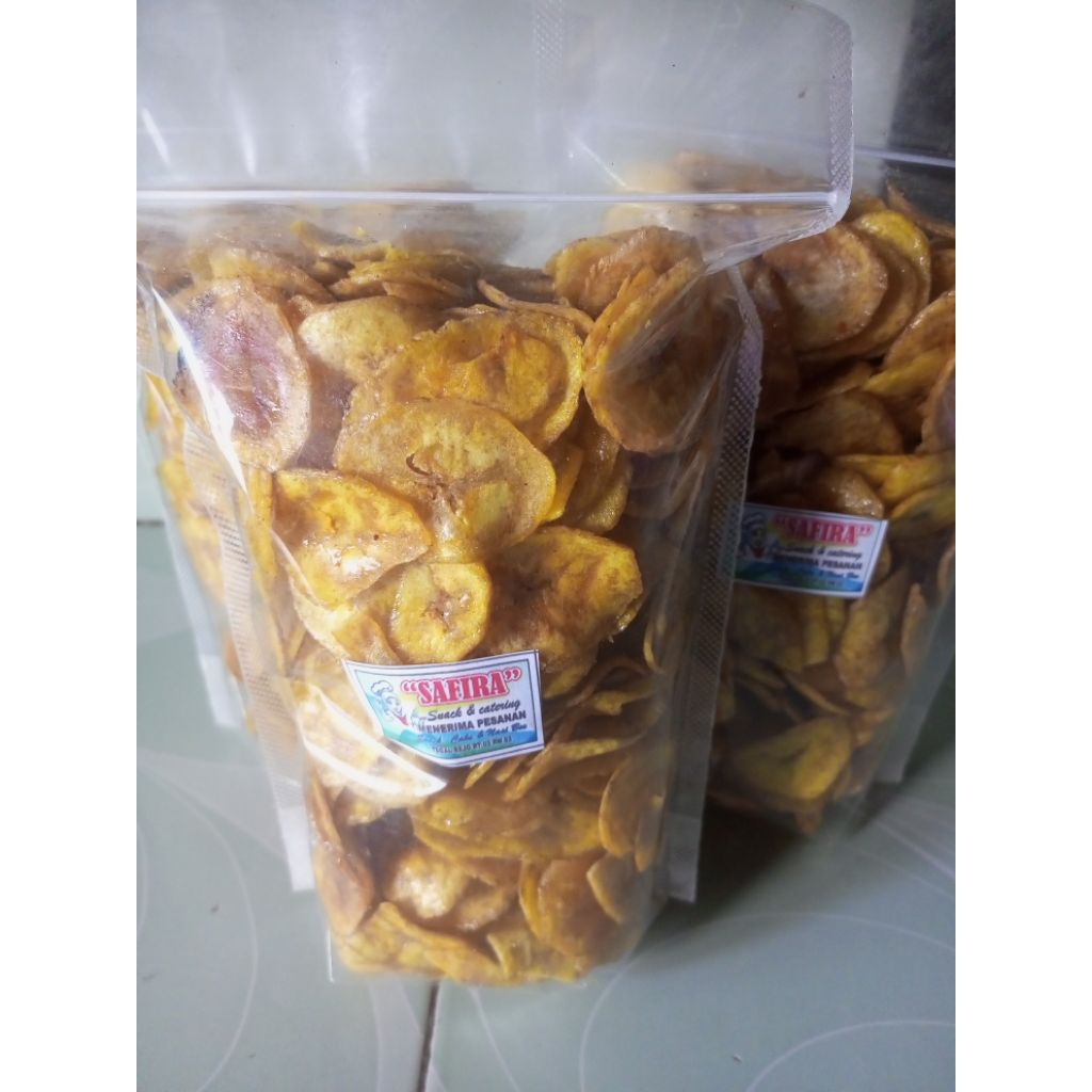 

kripik pisang koin manis