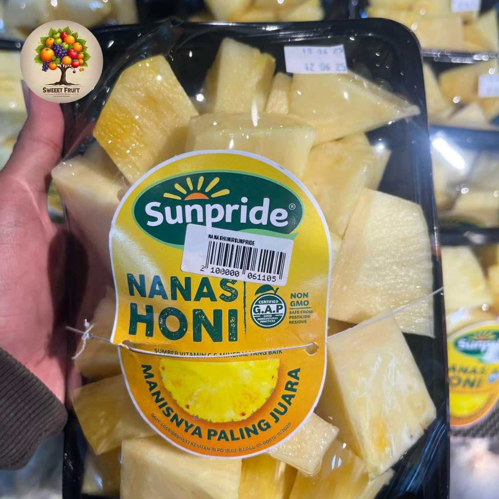 

Nanas Honi Potong Fresh | Nanas Hony Sunpride Sweet | Pack