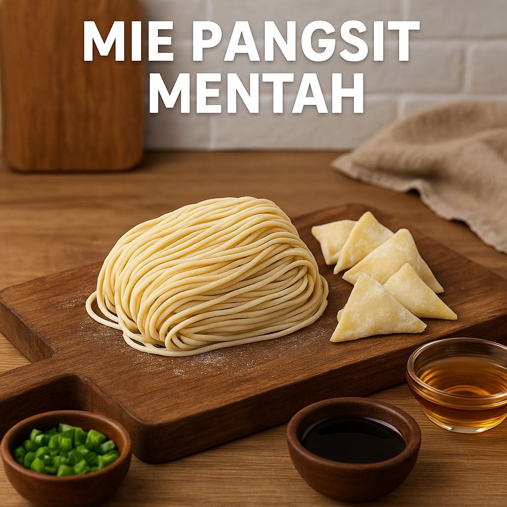 

mie pangsit mentah/mie basah/bakmi mentah homemade