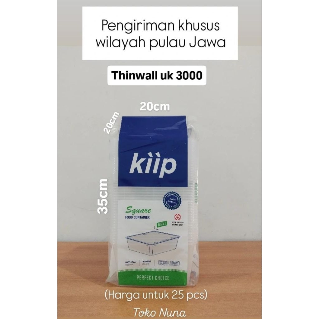 Thinwall kiip 3000 ml