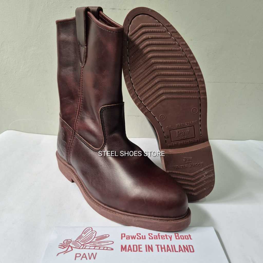 Pawsu Safety Boots Made In Thailand Original Barang Baru Lengkap Box