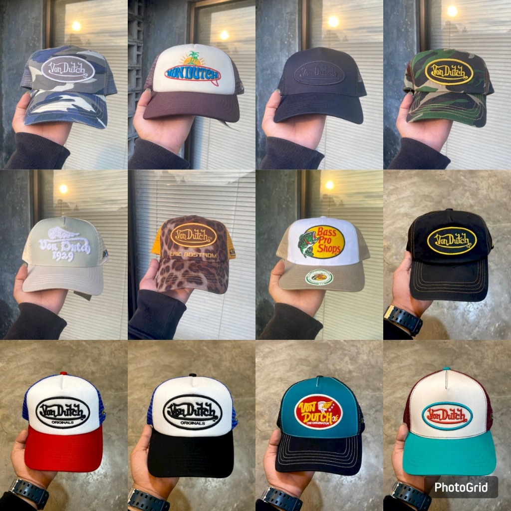 TOPI ORIGINAL VONDUTCH DAN FULL BRAND