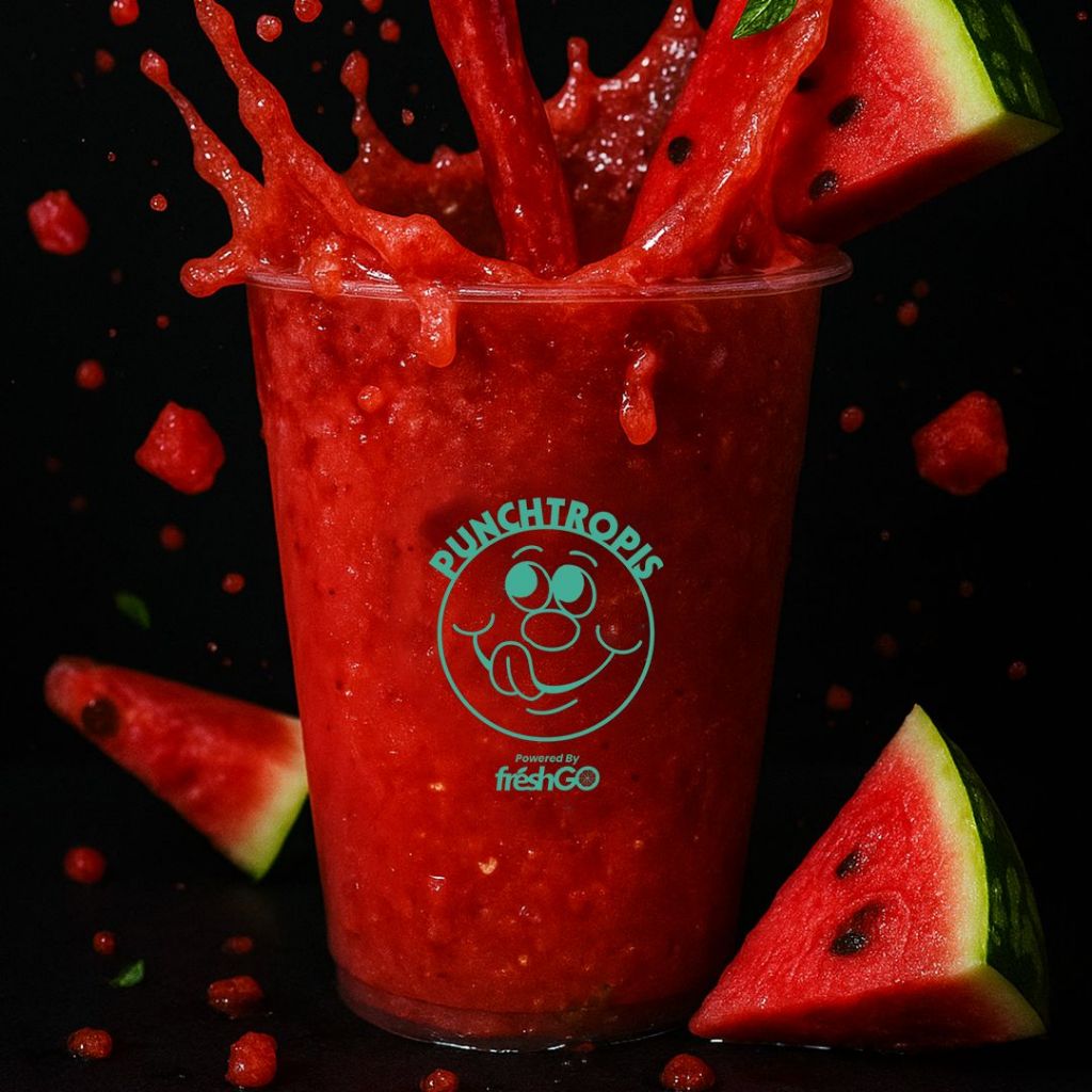 

Jus Buah Semangka PunchtropisXFreshGo