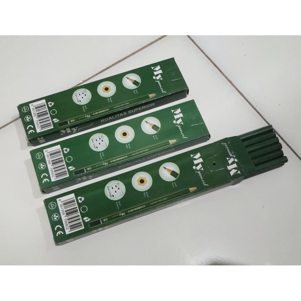 

pensil 2b my pencil 1 pack 12pc