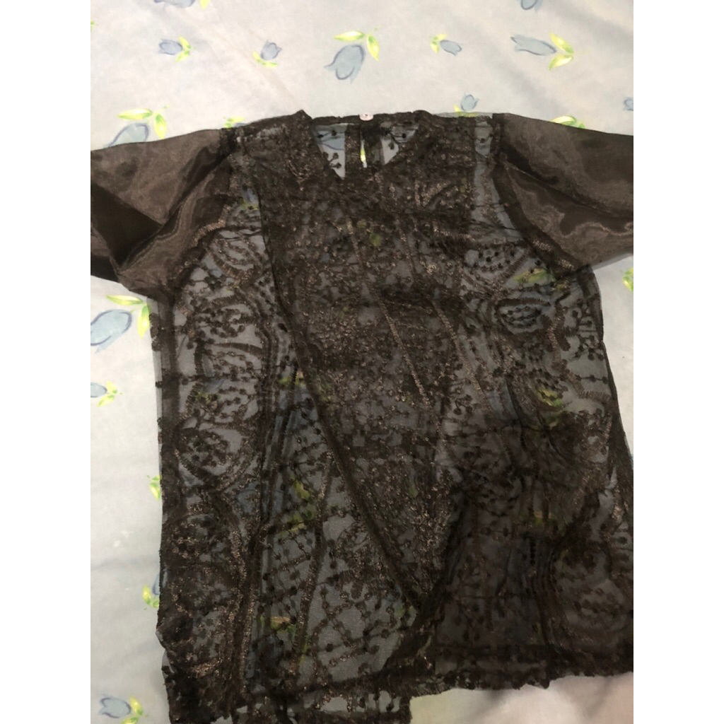 Outer Brokat organza kondangan anak perempuan