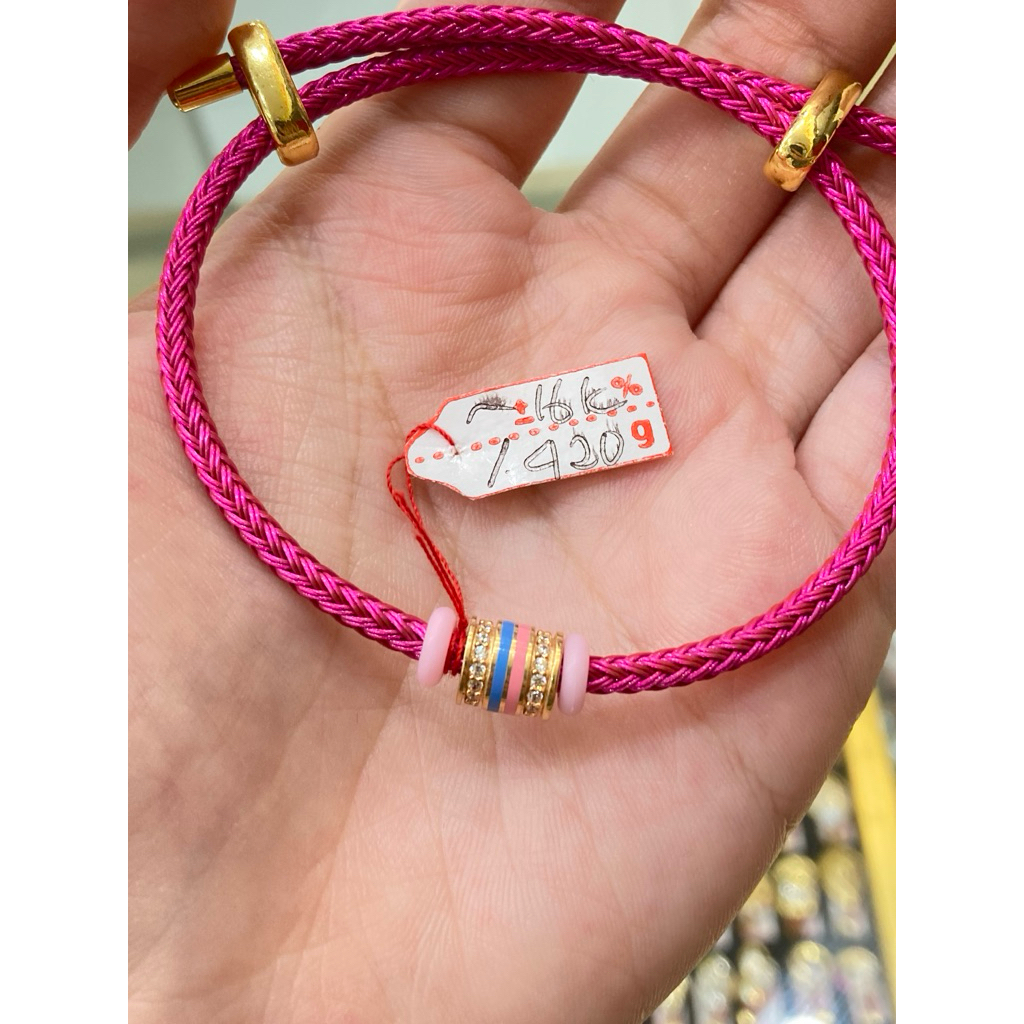 Perhiasan Liontin Gelang Emas Asli kadar 70% 16K