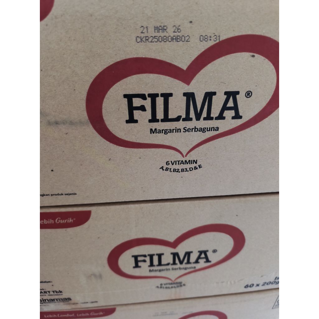 

Filma Margarin Serbaguna 200 gram DUS isi 60