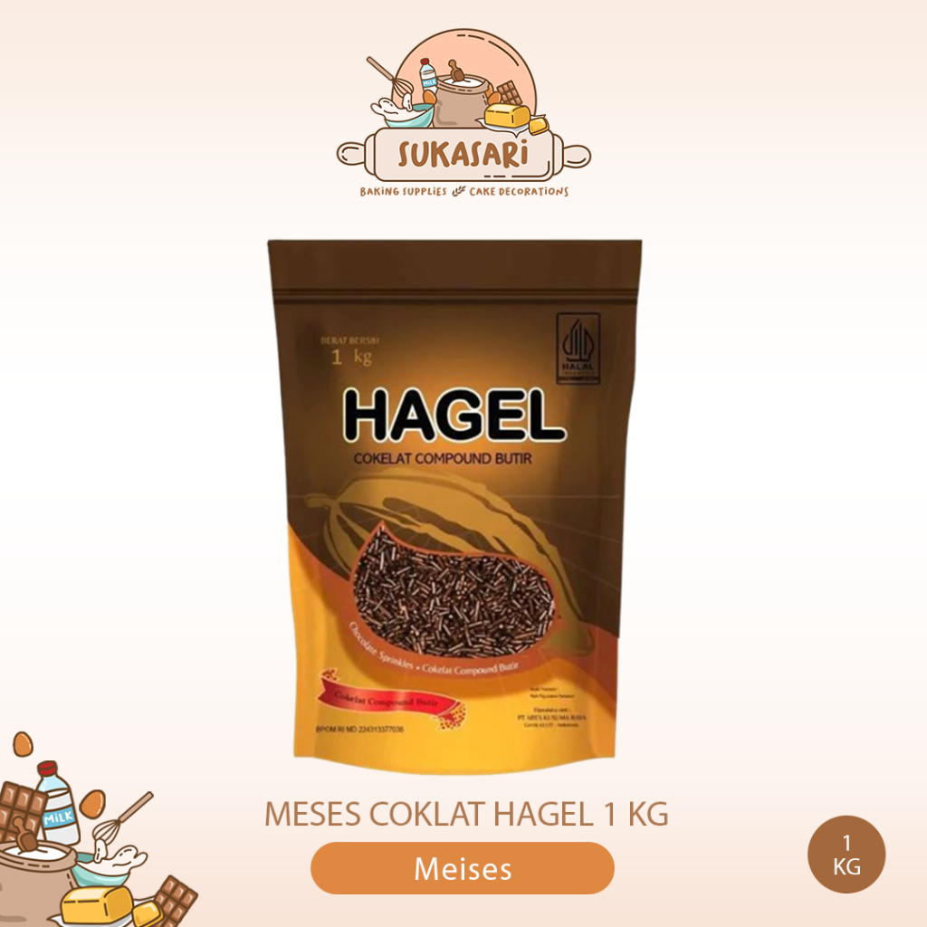 

Meses Coklat Hagel 1 kg / Chocolate Sprinkle Meises