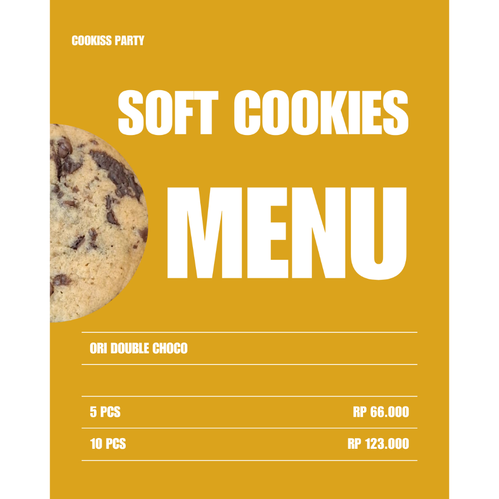 

SOFT COOKIES ORI DOUBLE CHOCO