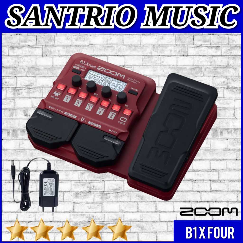 ZOOM B1X Four - ZOOM B1XFour - B1 X - B1X - Bass Effects - ORIGINAL