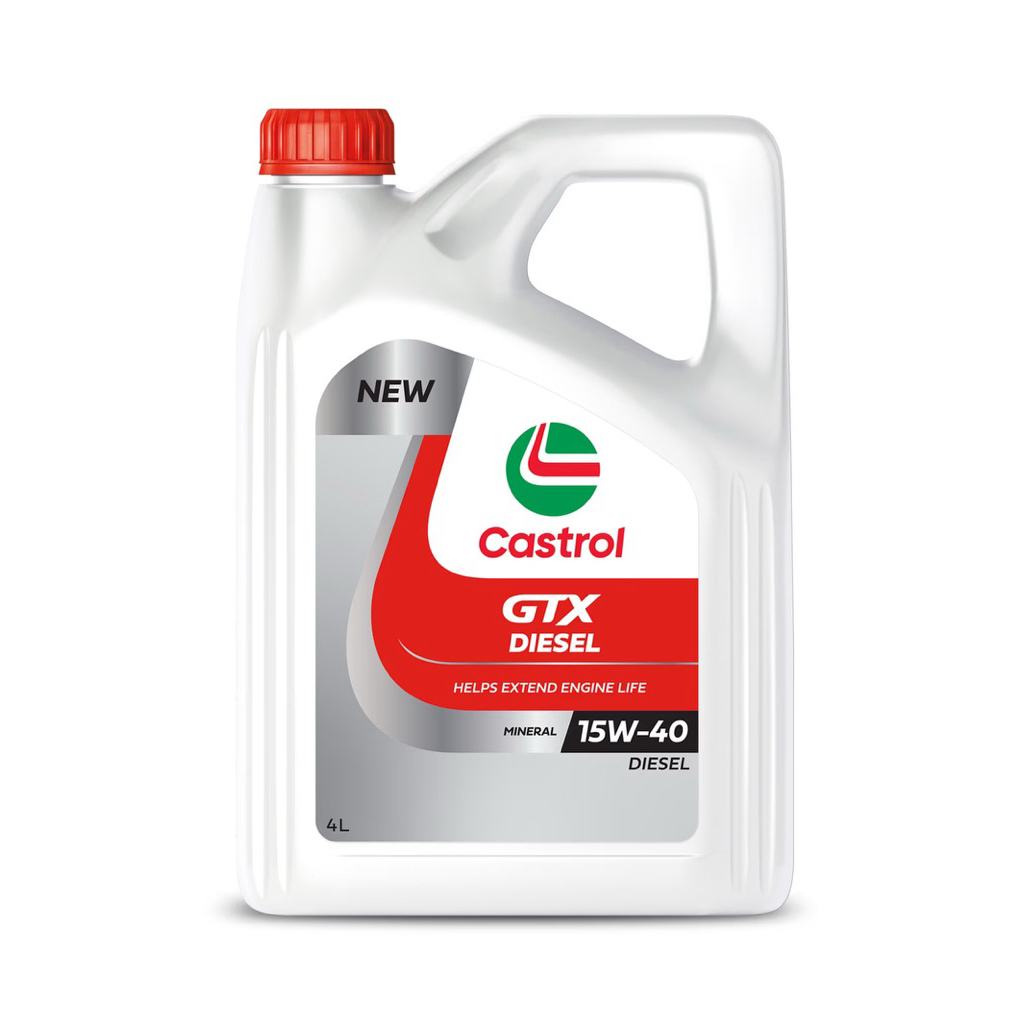 Oli Castrol GTX Diesel 15W/40 | 4 Liter