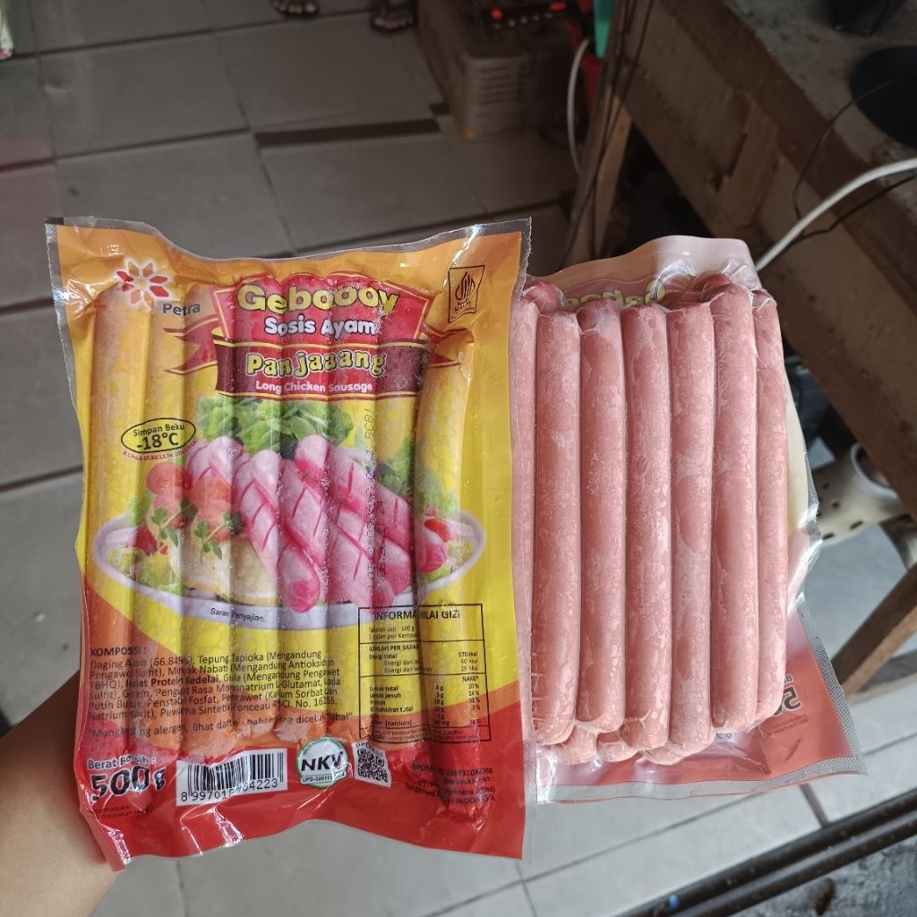 

Gebooyku sosis merah long 500gr